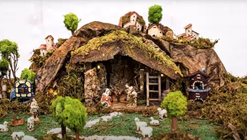 tutorial presepe montagne