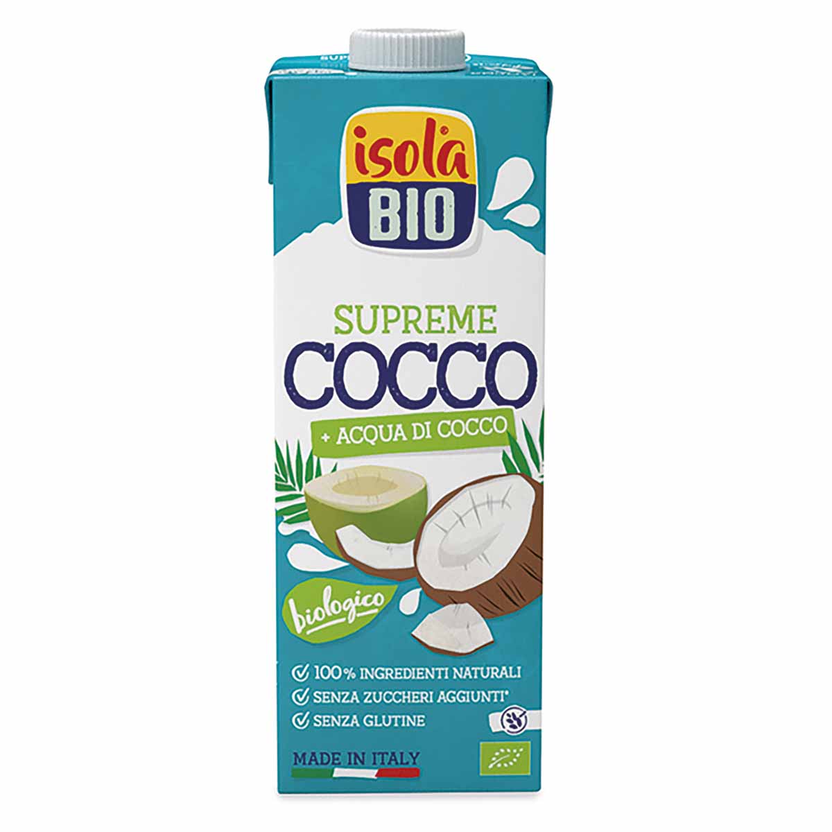 Isola Bio Bevanda latte di cocco e acqua di cocco supreme