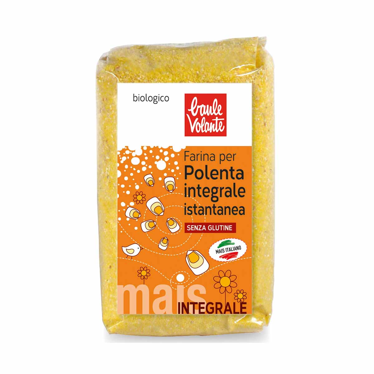 Baule Volante Farina per polenta integrale istantanea