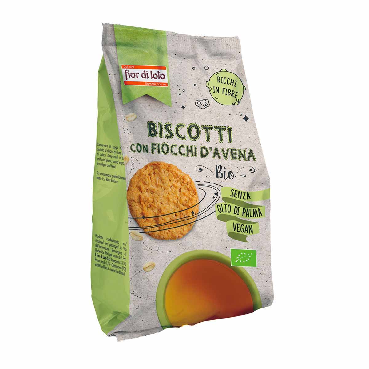 Fior di Loto Biscotti con fiocchi d’avena