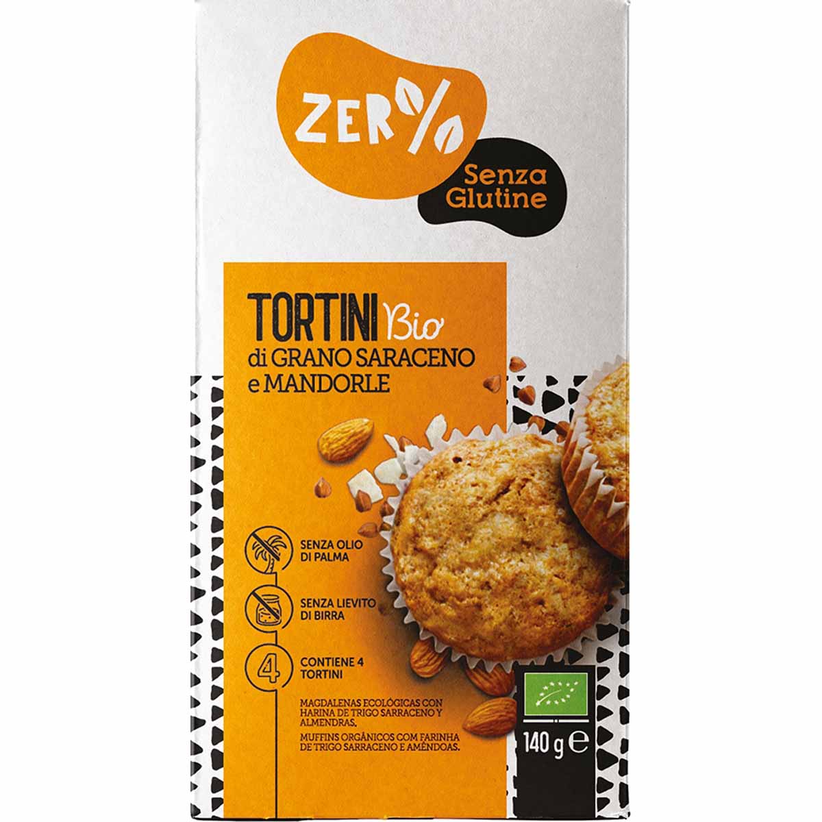 Zer%glutine Tortini di grano saraceno e mandorle