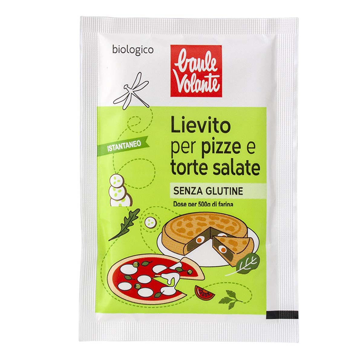 Baule Volante Lievito per pizze e torte salate