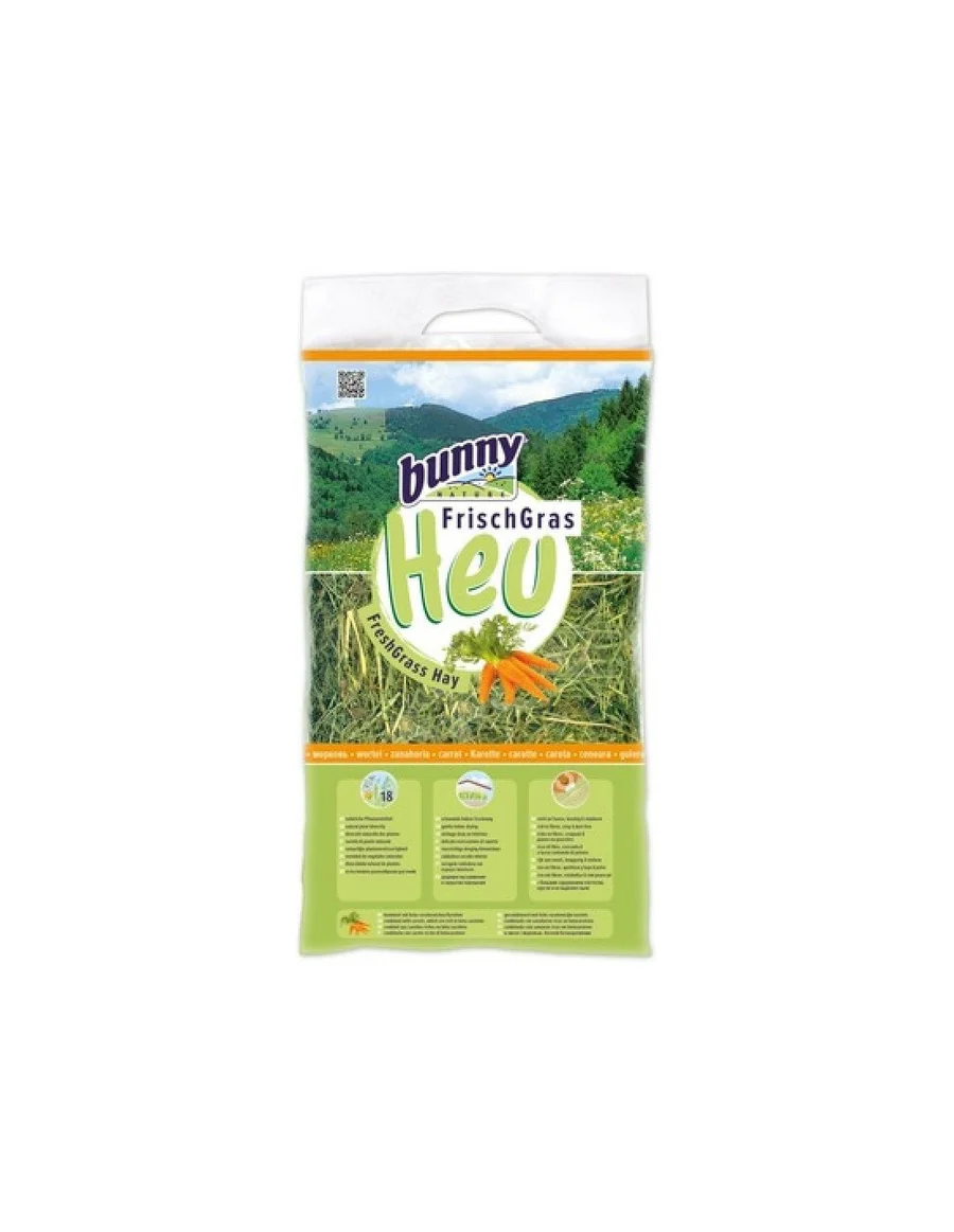 Bunny Nature Fieno fresco con carote 500 g