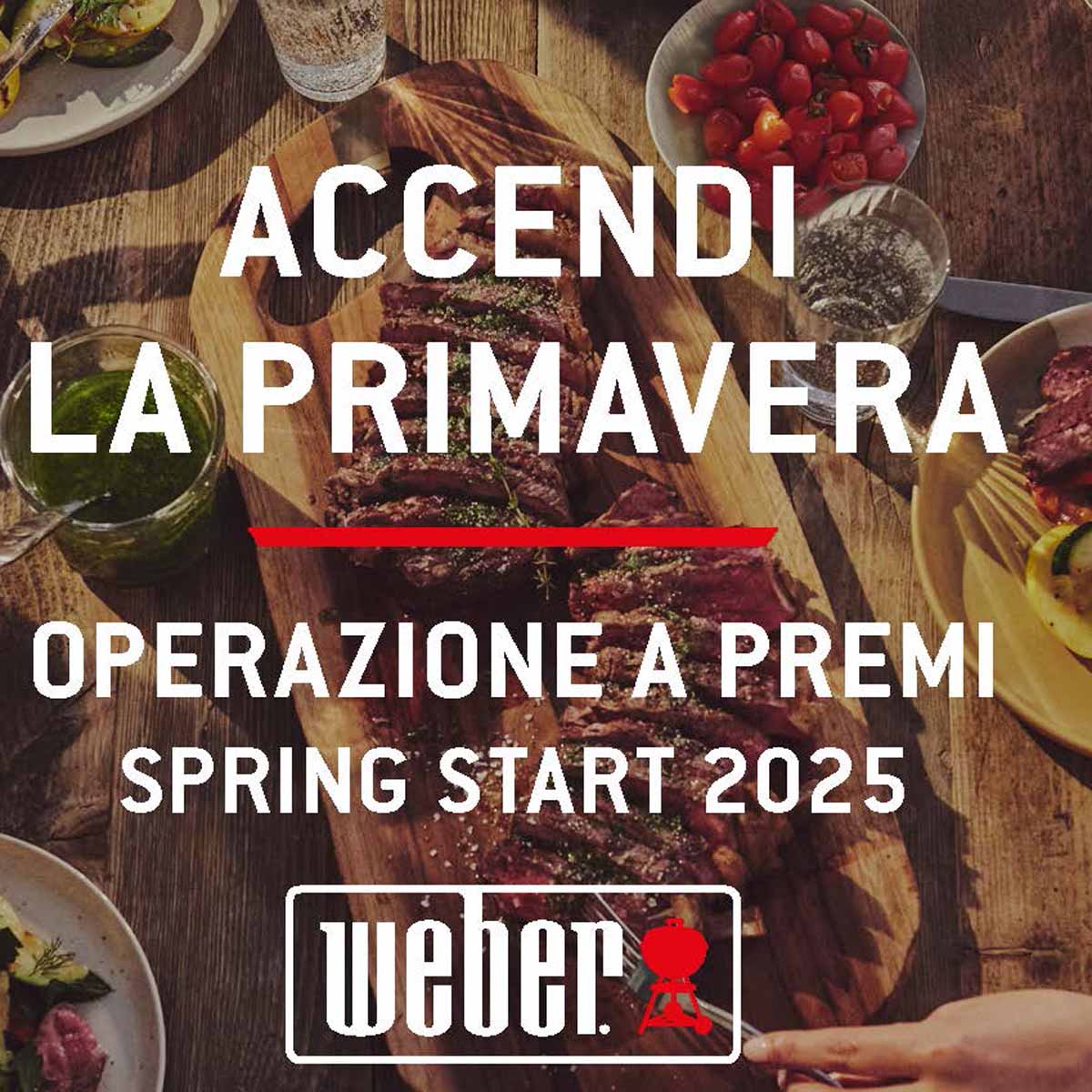 Spring Start 2025 – Nuova operazione a premi Weber